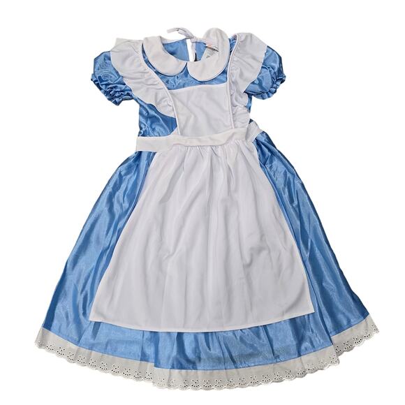 California Costumes Alice In Wonderland Storybook Dress Apron Halloween Costume - Picture 3 of 11